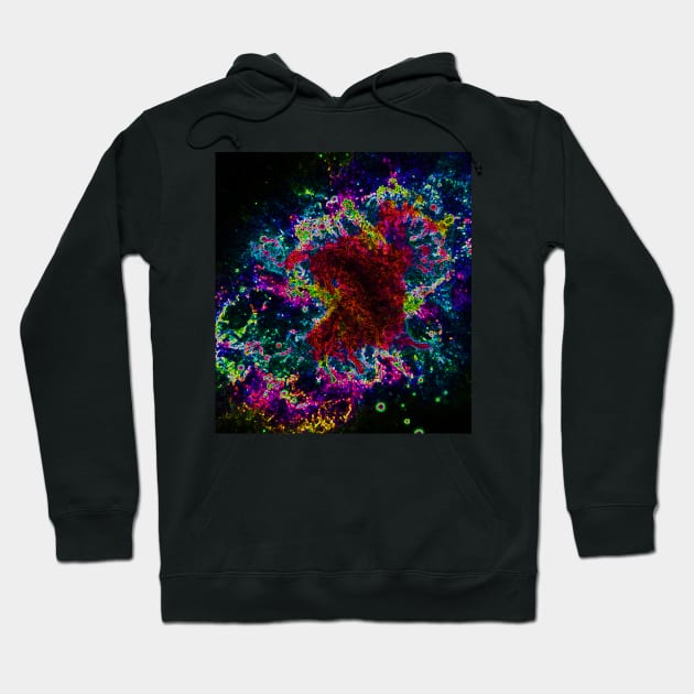 Black Panther Art - Glowing Edges 83 Hoodie by The Black Panther